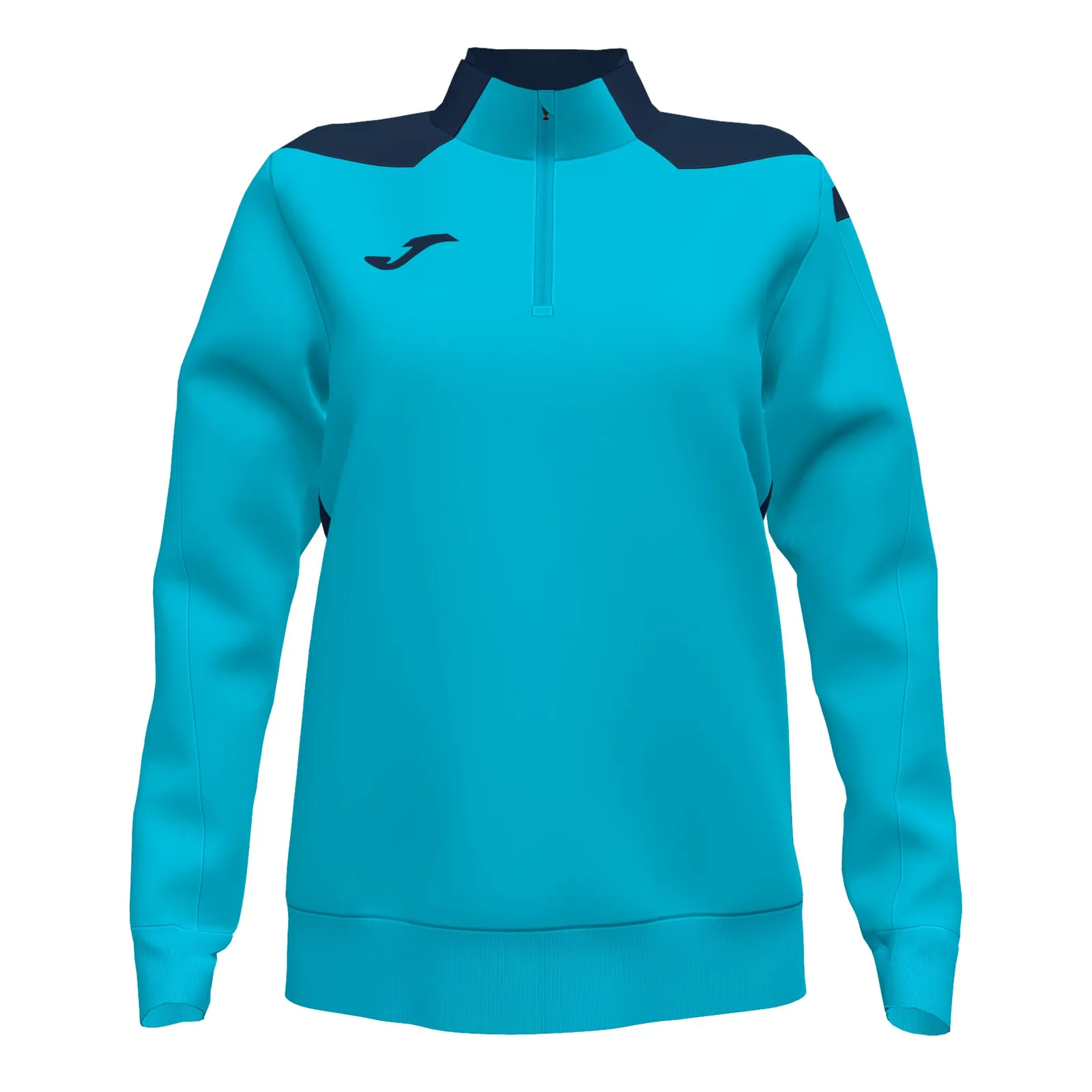 SUDADERA SIN CAPUCHA JOMA CHAMPIONSHIP VI TURQUESA FLÚOR MARINO 901268.013 — color Turquesa Flúor