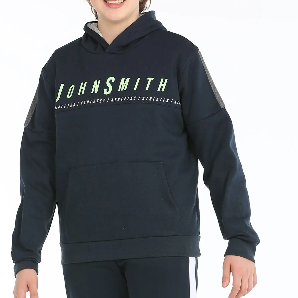SUDADERA JOHN SMITH JR KALMUKO AZUL MARINO — color Azul Marino