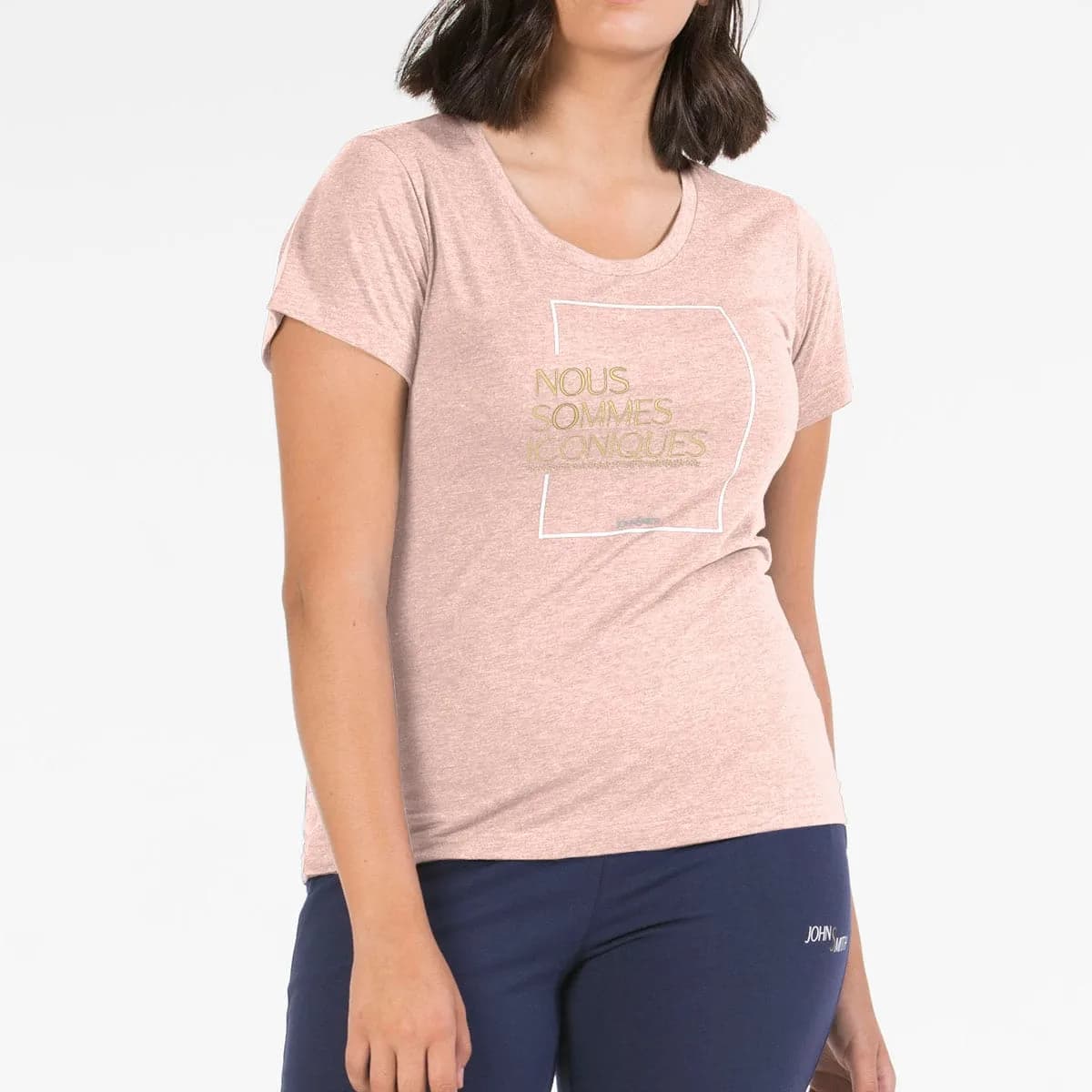 CAMISETA SEÑORA JOHN SMITH PATAMBA GERANIO VIGORÉ — color Único