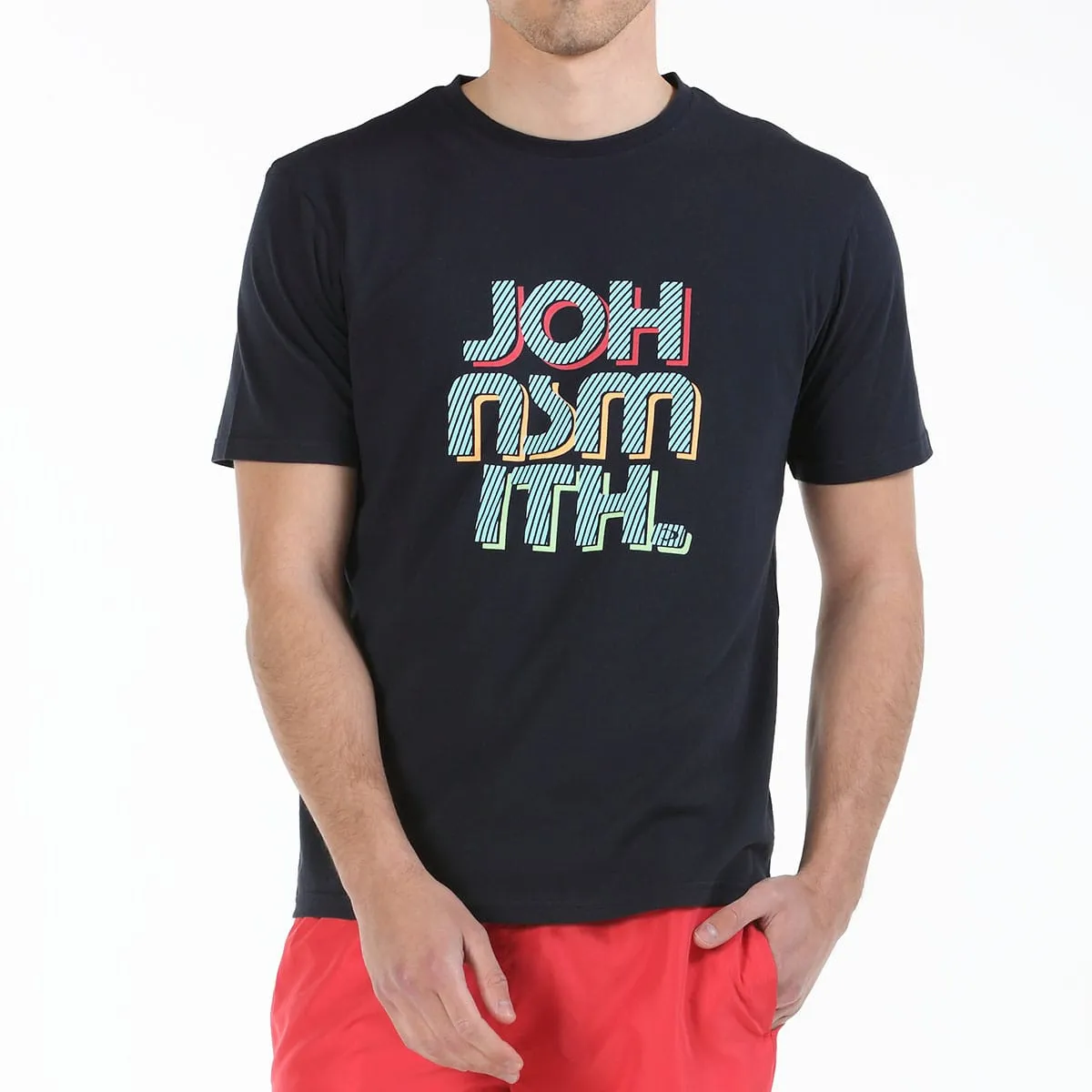 CAMISETA JOHN SMITH GANIZ MARINO — color Marino