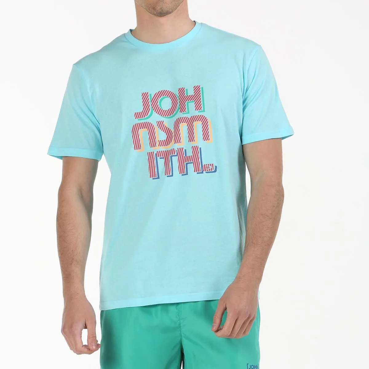 CAMISETA JOHN SMITH GANIZ VERDE AGUA