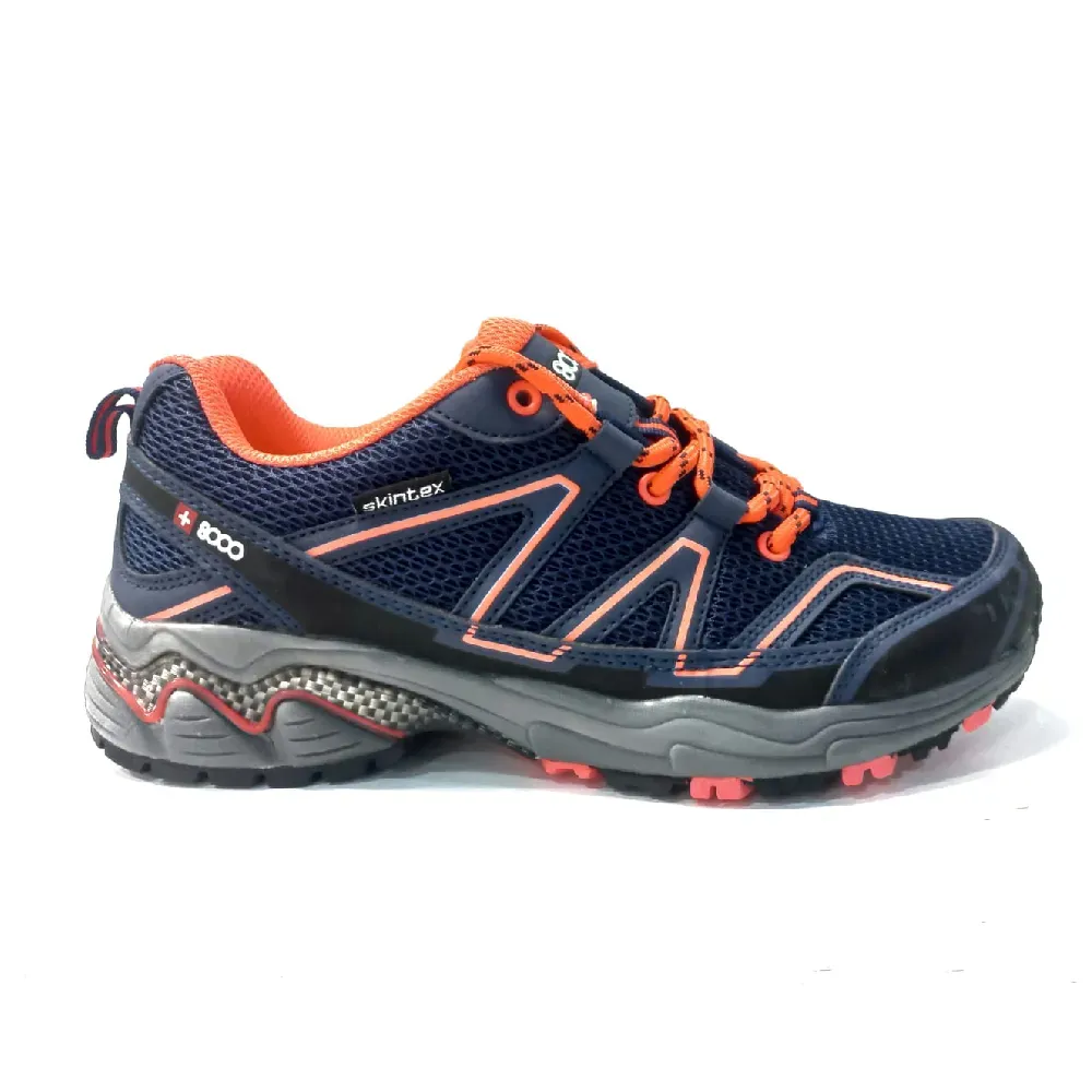 ZAPATILLAS TREKKING +8000 TAJAR MARINO SALMÓN — color Marino Salmón