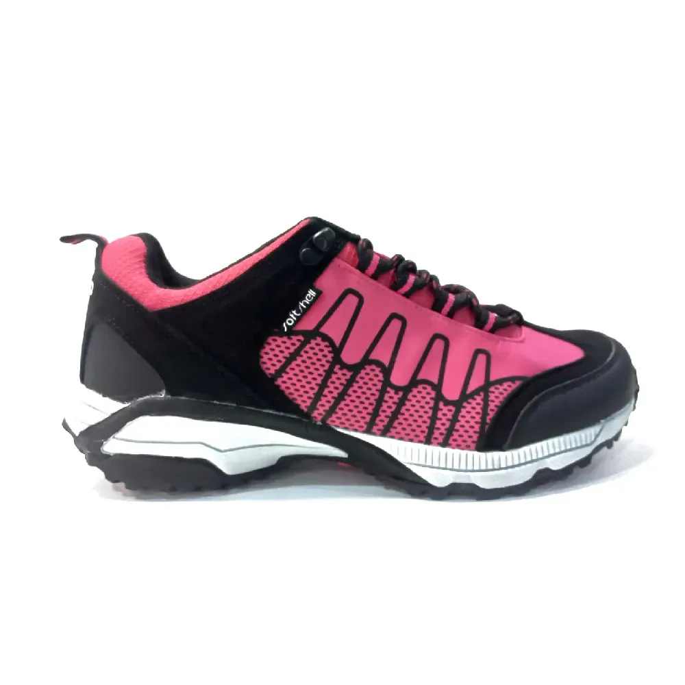 ZAPATILLAS TREKKING +8000 TRISA NEGRO FUCSIA — color Negro Fucsia