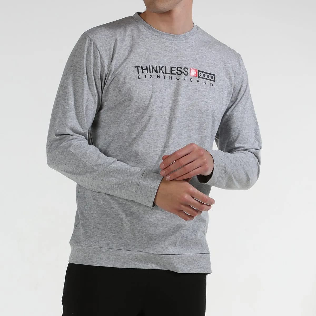 CAMISETA +8000 NARDO GRIS HOMBRE — color Gris Hombre