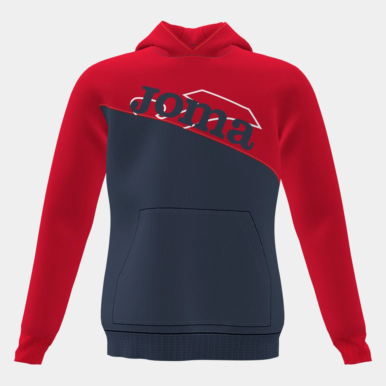 SUDADERA JOMA PARK 500599.306 NIÑO NAVY RED — color Navy Red