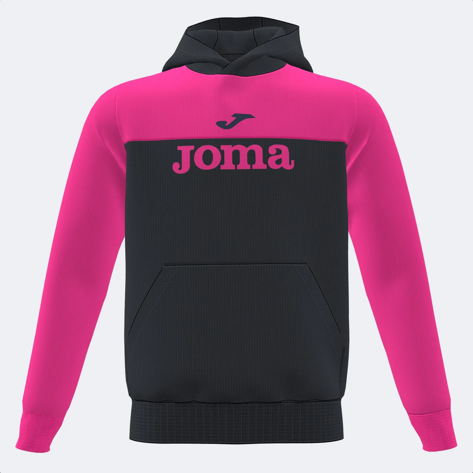 SUDADERA JOMA PARK NEGRO ROSA 500624.105 MUJER — color Negro Rosa