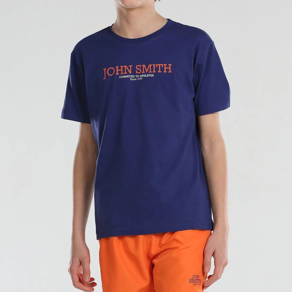 CAMISETA JOHN SMITH EFEBO JR AZUL TINTA — color Azul Tinta