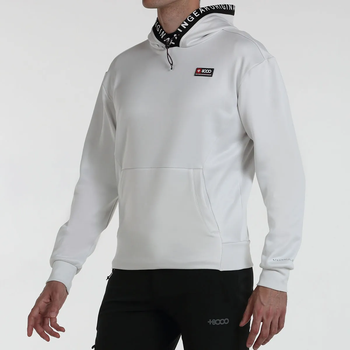 ¡SUDADERA +8000 KID BLANCO