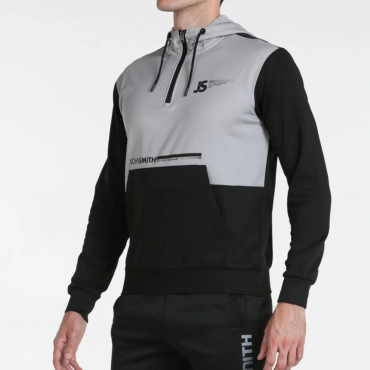 SUDADERA JOHN SMITH LISIS NEGRA — color Negra
