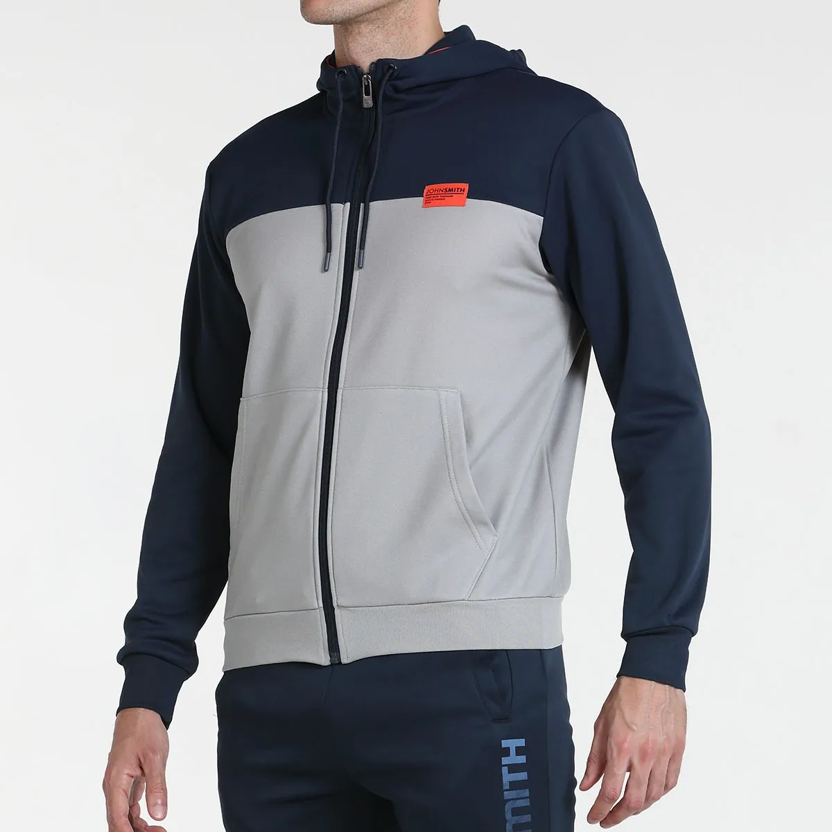 SUDADERA JOHN SMITH LISIS GRIS — color Gris