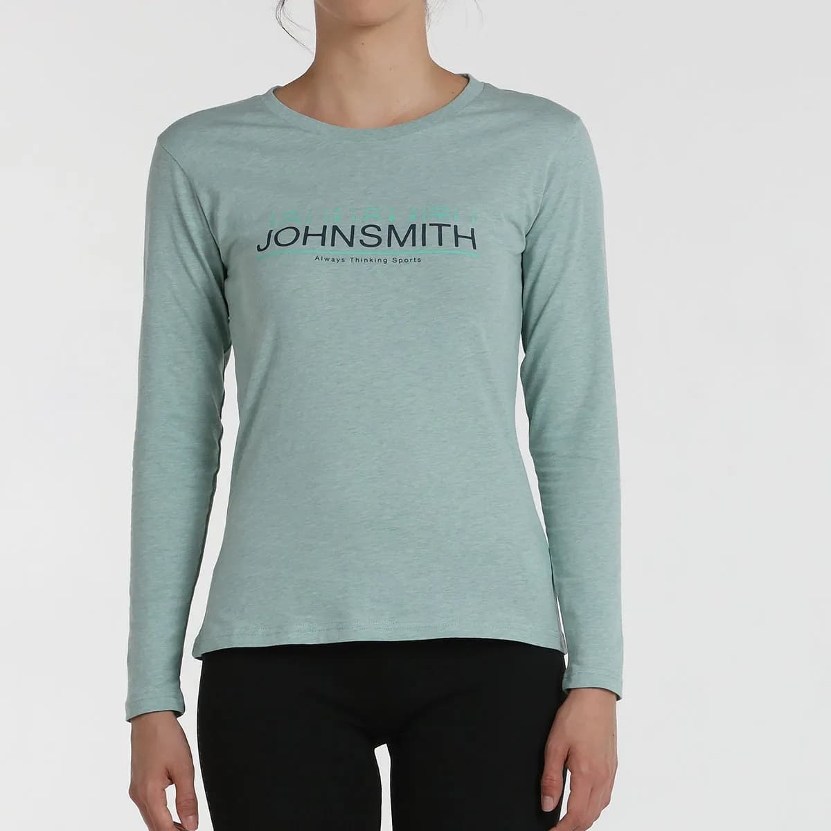 CAMISETA JOHN SMITH MORELIA W BOCEL VERDE AGUA — color Verde Agua