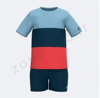 SET JOMA KIDS CAMP RED NAVY 500736.628 — color Red Navy