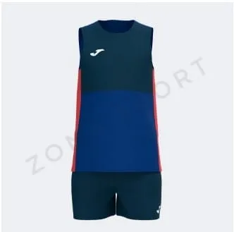 SET JOMA KIDS CAMP NAVY RED 500737.728 — color Navy Red