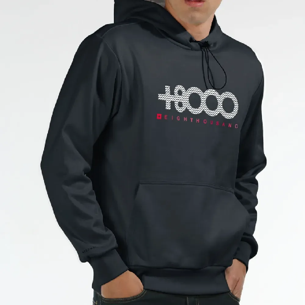 SUDADERA +8000 ALEJO NEGRO CABALLERO