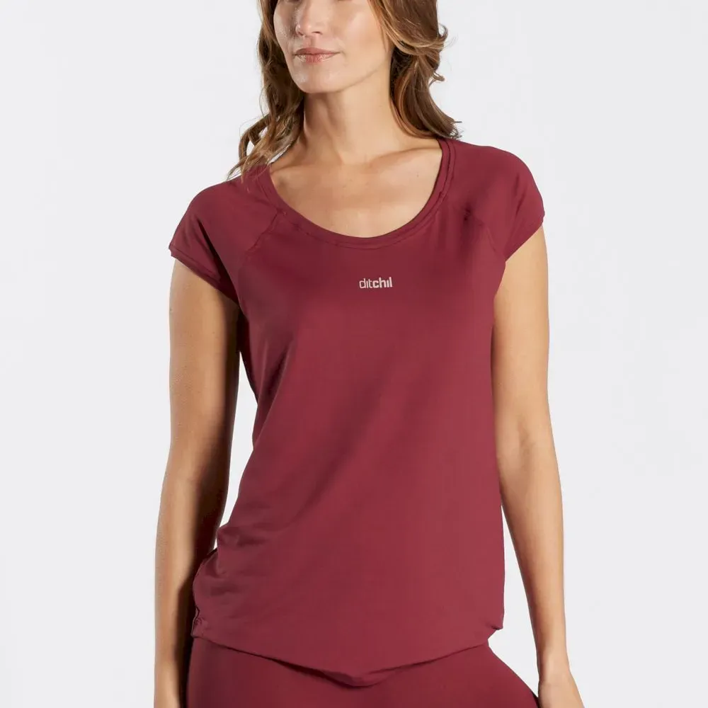 CAMISETA LYCRA DITCHIL EASE MUJER — color Único