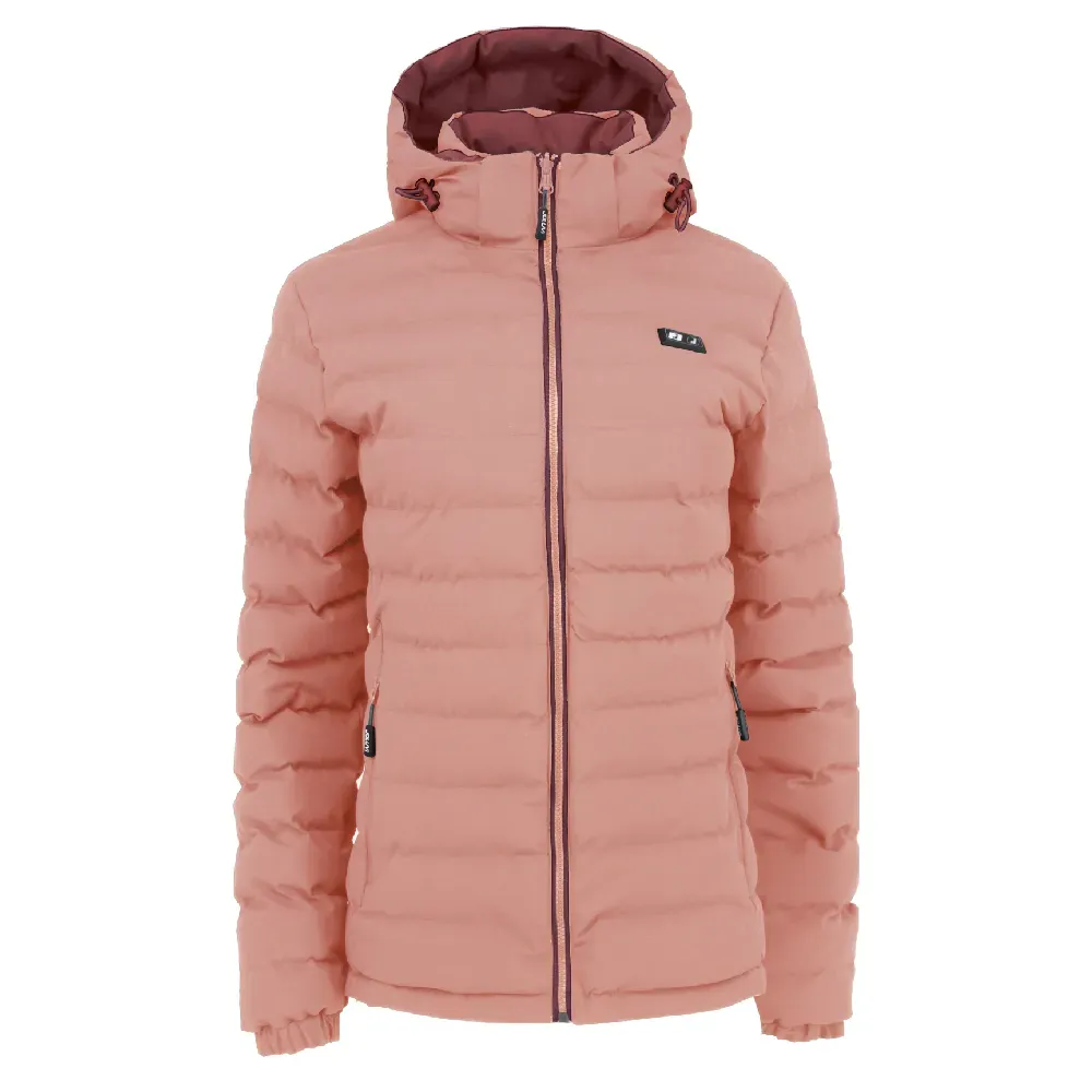 ANORAK JOLUVI HEAT DUO W 237240 REVERSIBLE GRANATE ROSA — color Granate Rosa