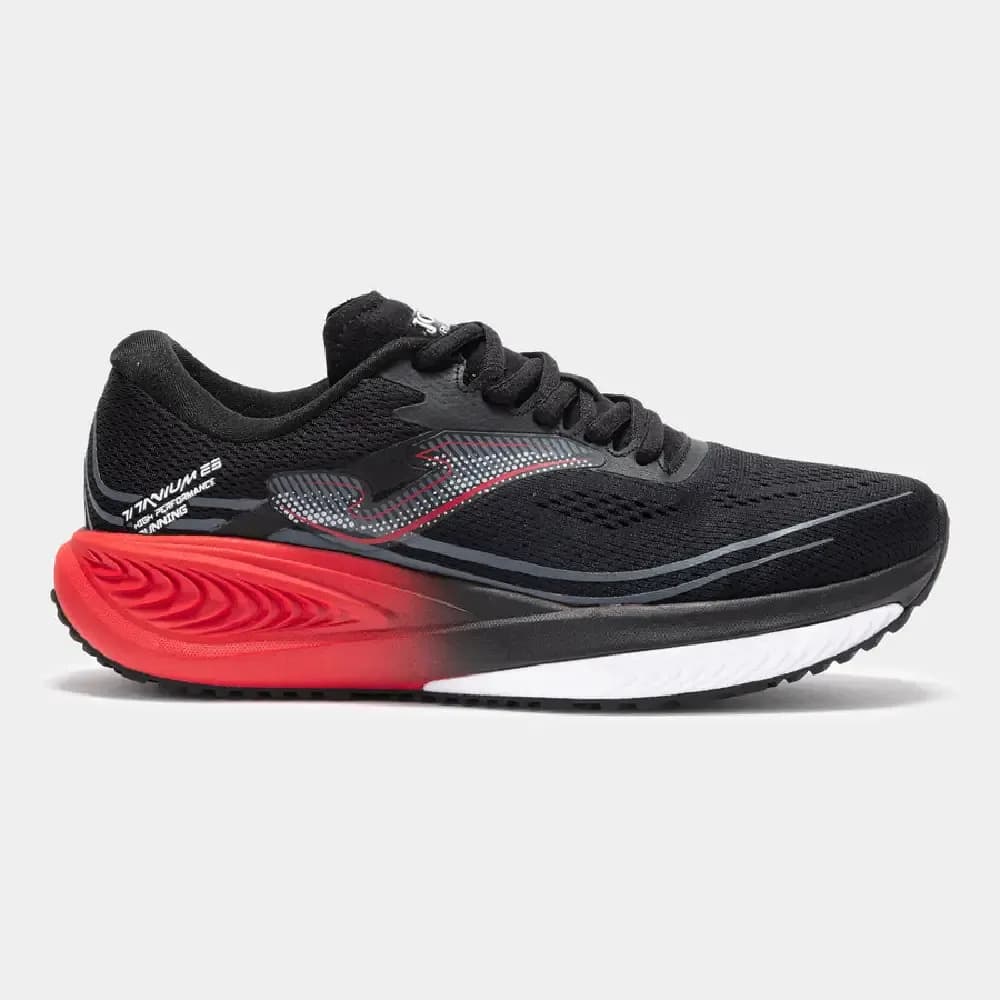 ZAPATILLAS JOMA TITANIUM MEN 2501 NEGRO ROJO RTITAS2501 — color Negro Rojo