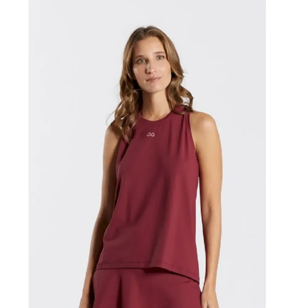 CAMISETA DITCHIL TIRANTE TANK RESOLVE BURDEOS — color Burdeos