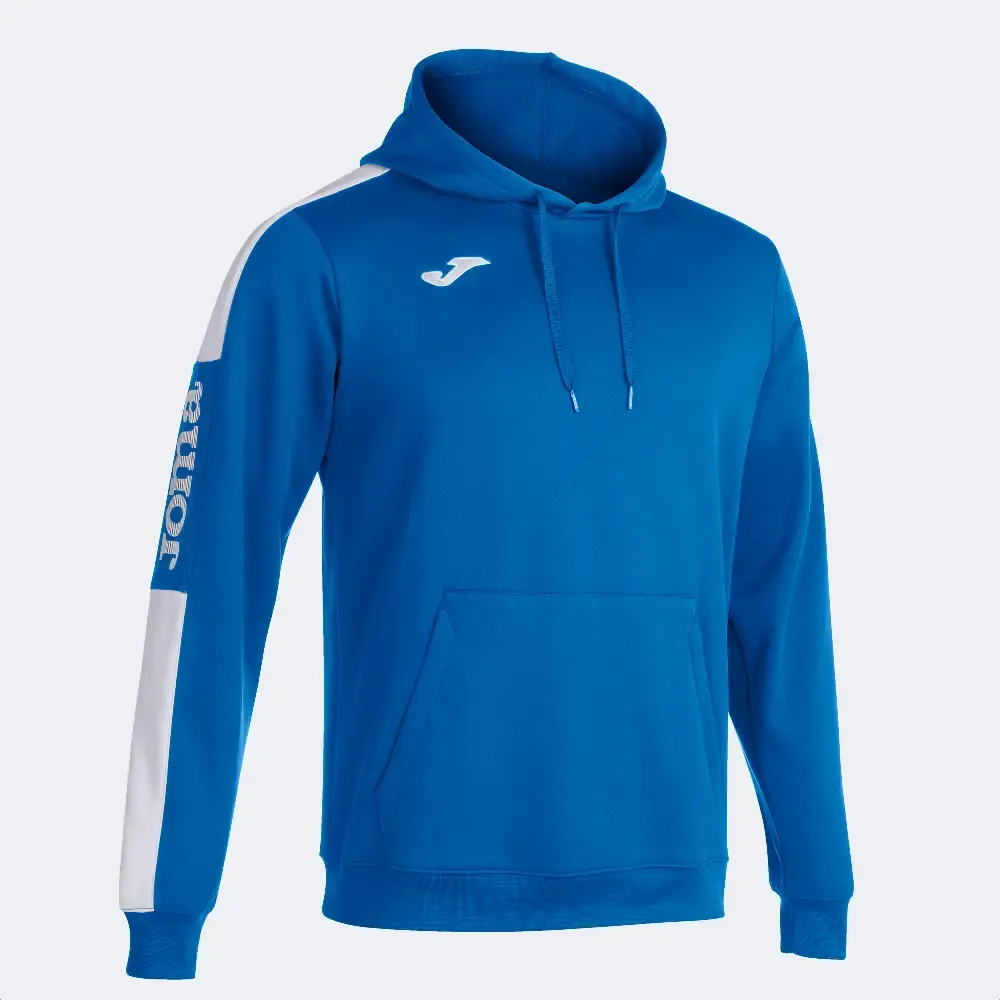 SUDADERA JOMA JR CON CAPUCHA CHAMPIONSHIP IV ROYAL BLANCO 102103.702 — color Blanco