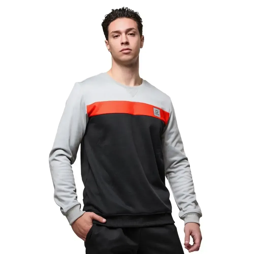 SUDADERA JHAYBER ESSENTIAL GRIS NARANJA DA2795‑228 — color Gris Naranja