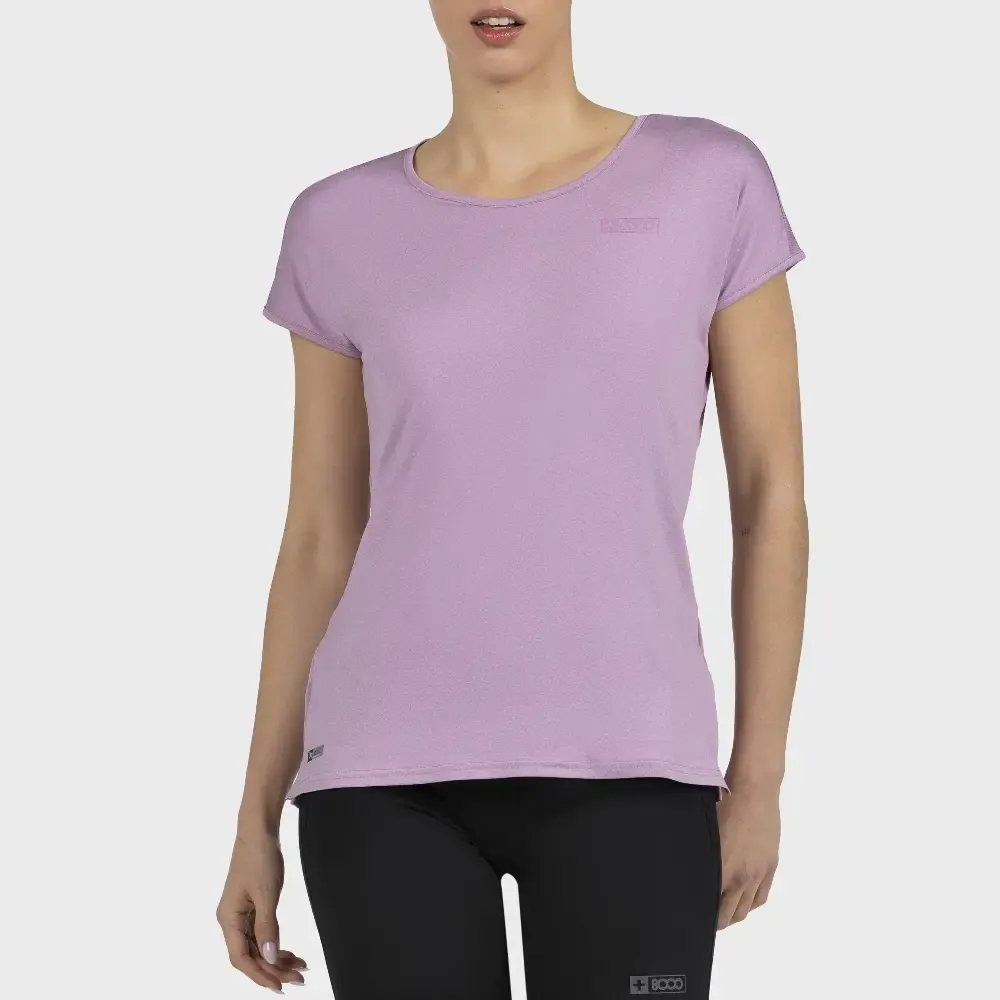 CAMISETA +8000 TABATA FRAMBUESA PASTEL VIGORÉ — color Pastel