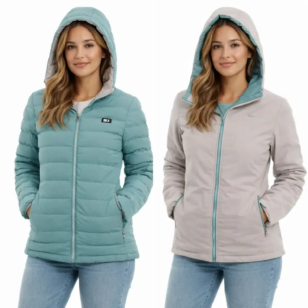 ABRIGO JOLUVI MUJER HEAT DIPA W 237240 REVERSIBLE CALEFACTABLE — color Único