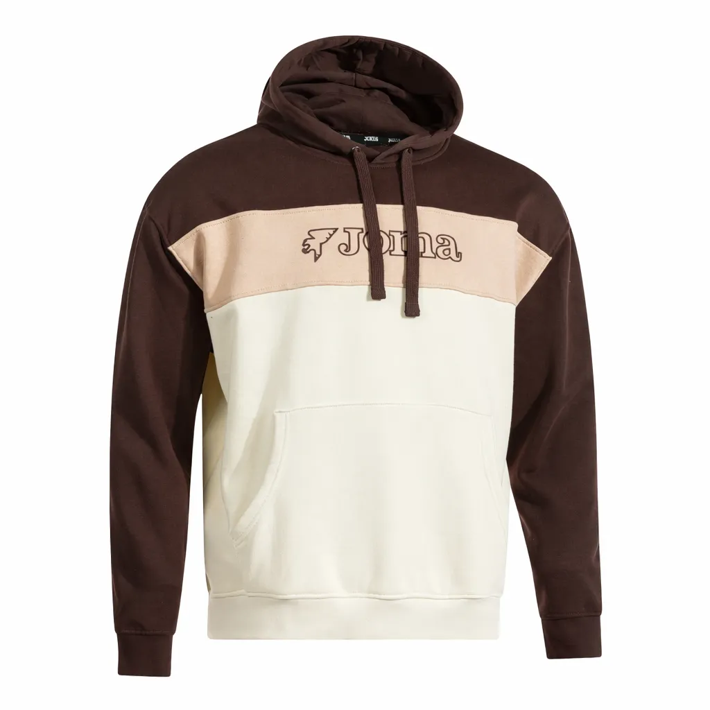 SUDADERA CON CAPUCHA MIMETIC MARRÓN CAQUI BEIGE 104557.825 — color Marrón