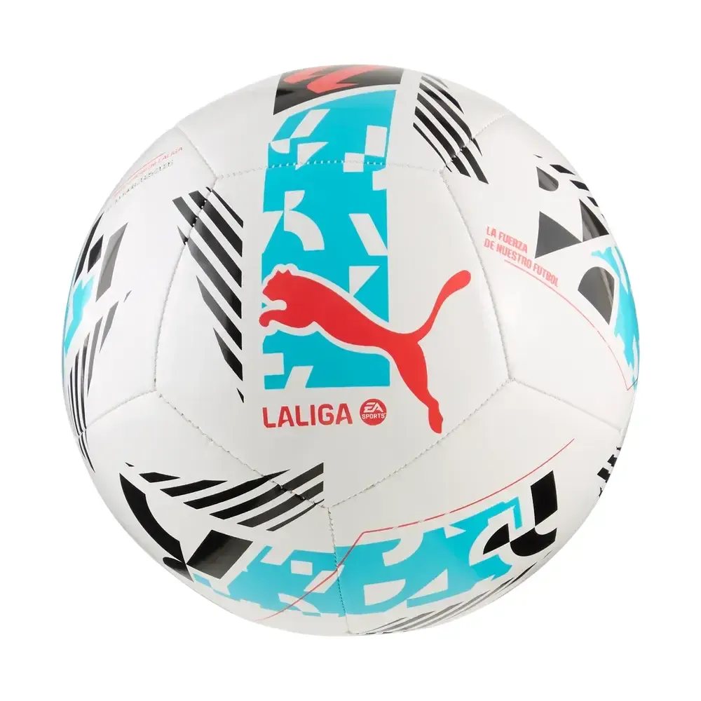 BALÓN PUMA ORBITA LALIGA BLANCO 1 MS FÚTBOL ENTRENAMIENTO — color Blanco