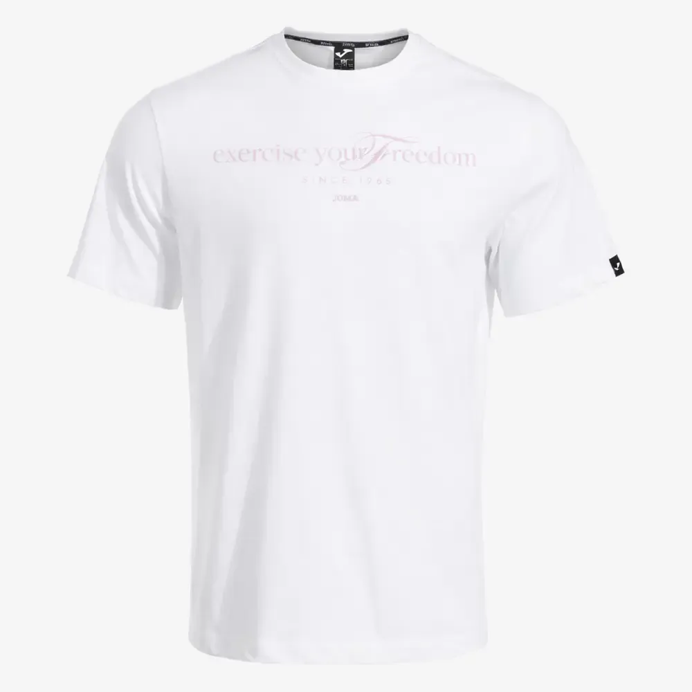 CAMISETA JOMA MANGA CORTA MIMETIC BLANCO ALGODÓN 104797.200 ROPA DEPORTIVA HOMBRE — color Blanco
