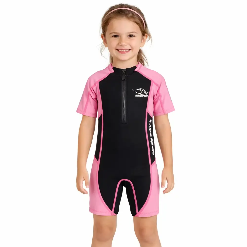 NEOPRENO NIÑA AQUASPHERE ROSA NEGRO — color Rosa Negro