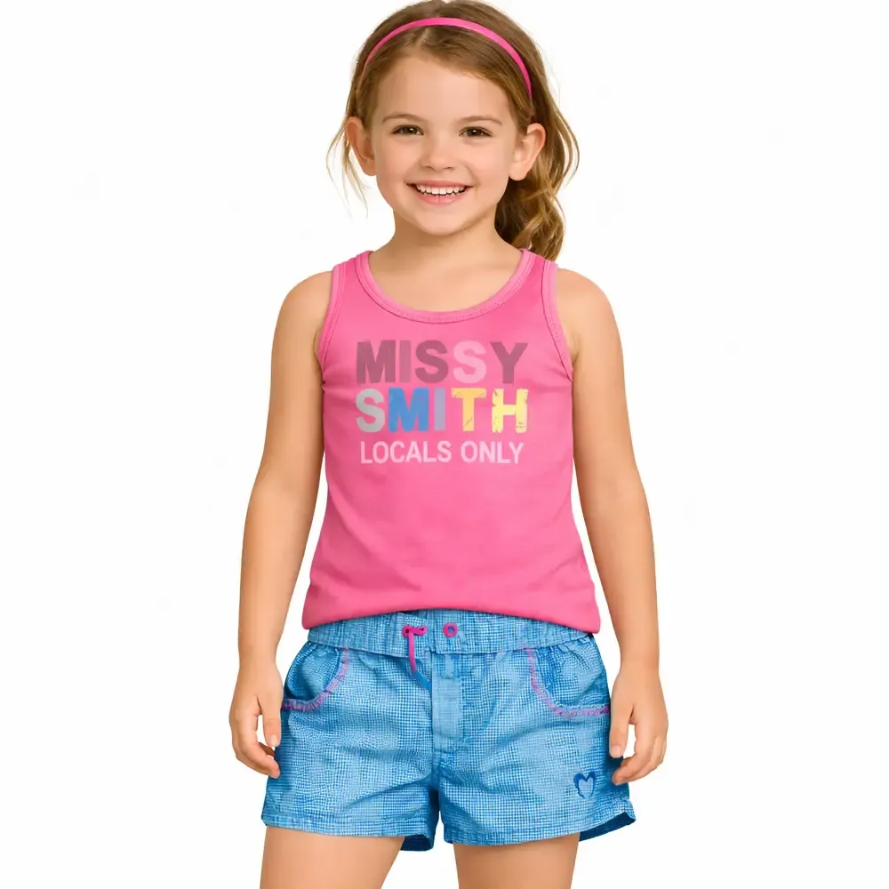 CONJUNTO NIÑA JOHN SMITH MANDIOCA ALGODÓN ROSA — color Rosa