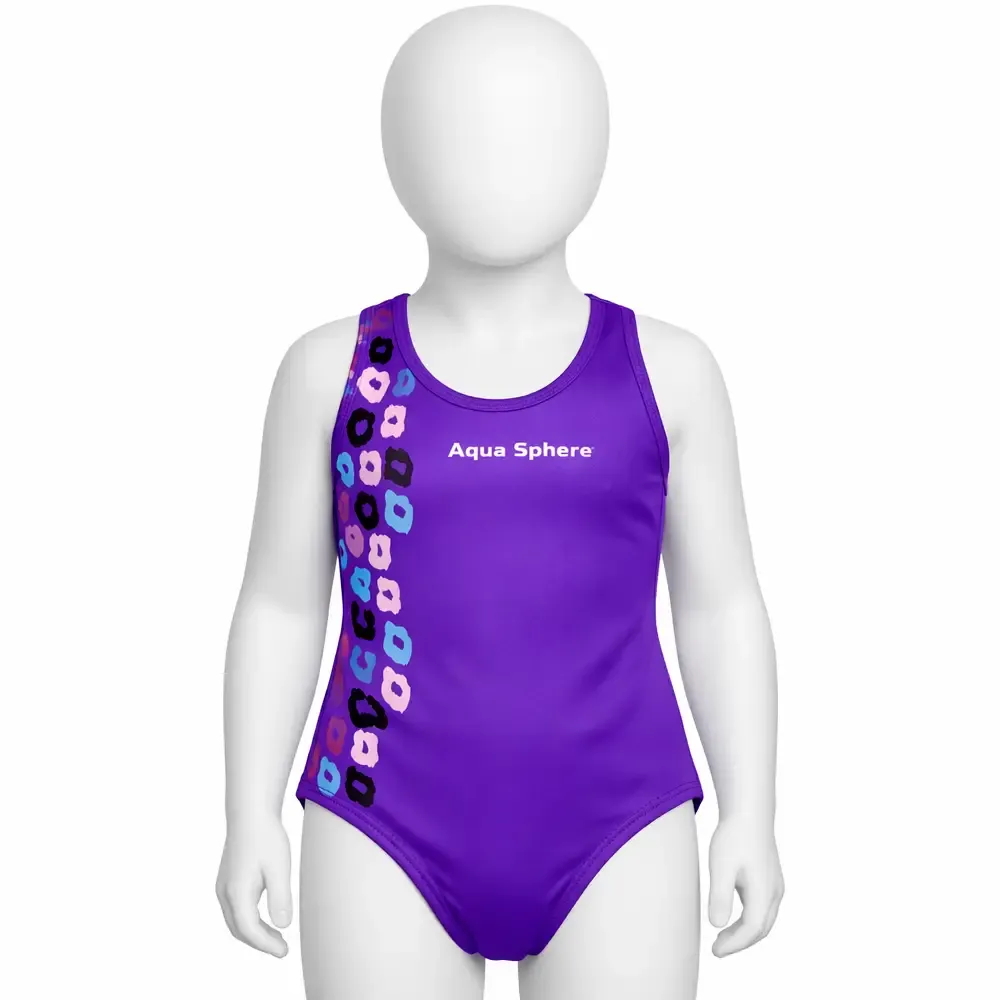 BAÑADOR NIÑA AQUASPHERE LILA KITTY LIGHT — color Lila