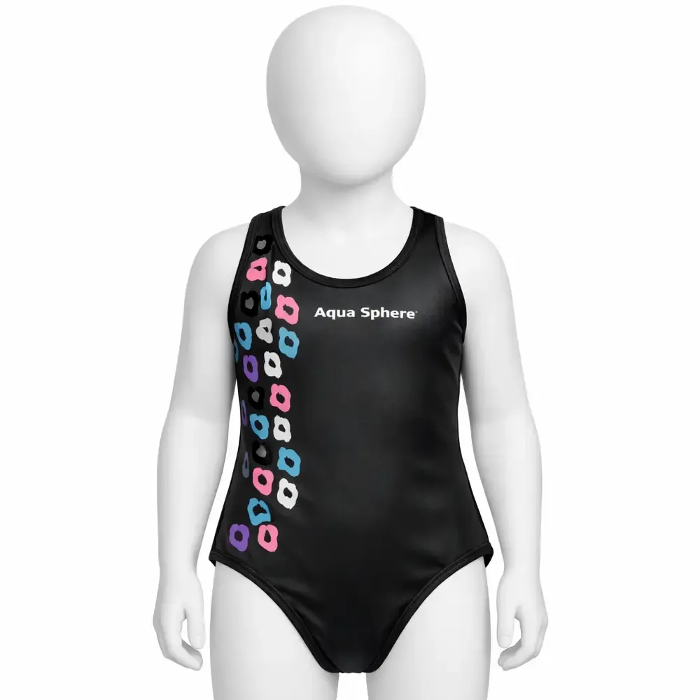 BAÑADOR NIÑA AQUASPHERE NEGRO KITTY LIGHT — color Negro