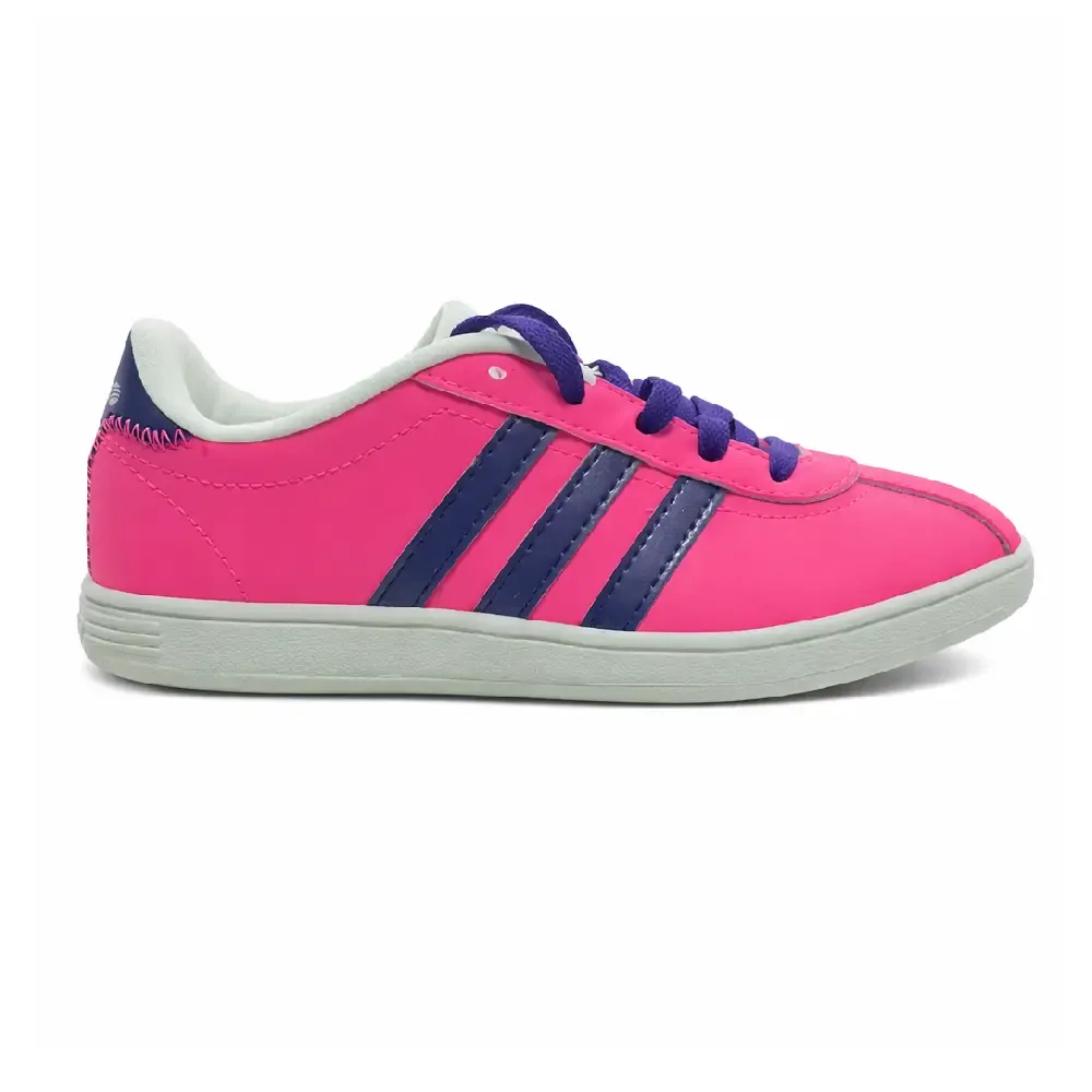 ZAPATILLAS ADIDAS VLCOURT K ROSA NIÑA — color Rosa Niña