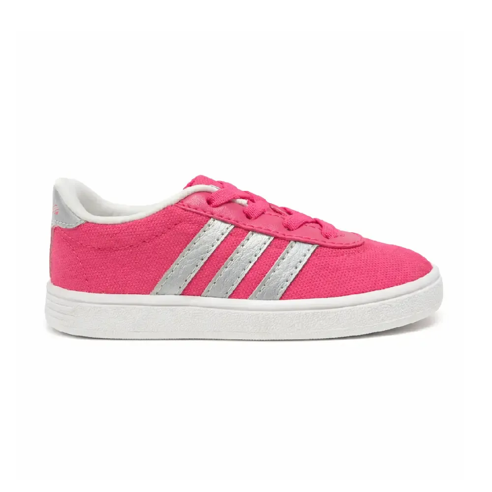 ZAPATILLA LONA BEBÉ ADIDAS NIÑA ROSA — color Rosa