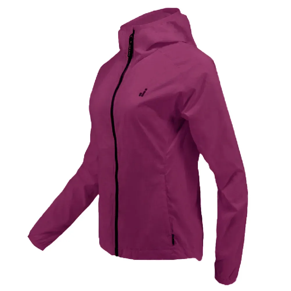 CORTAVIENTOS JOLUVI AIRLIGHT HOODIE W 236630 Burdeo — color Burdeo
