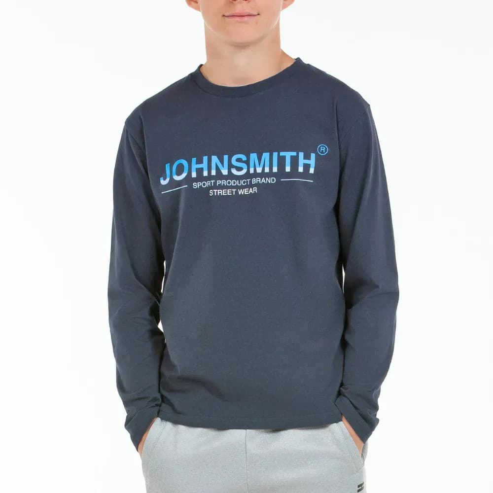CAMISETA JOHN SMITH MANGA LARGA BÓVEDA AZUL MARINO JR Azul marino — color Azul marino