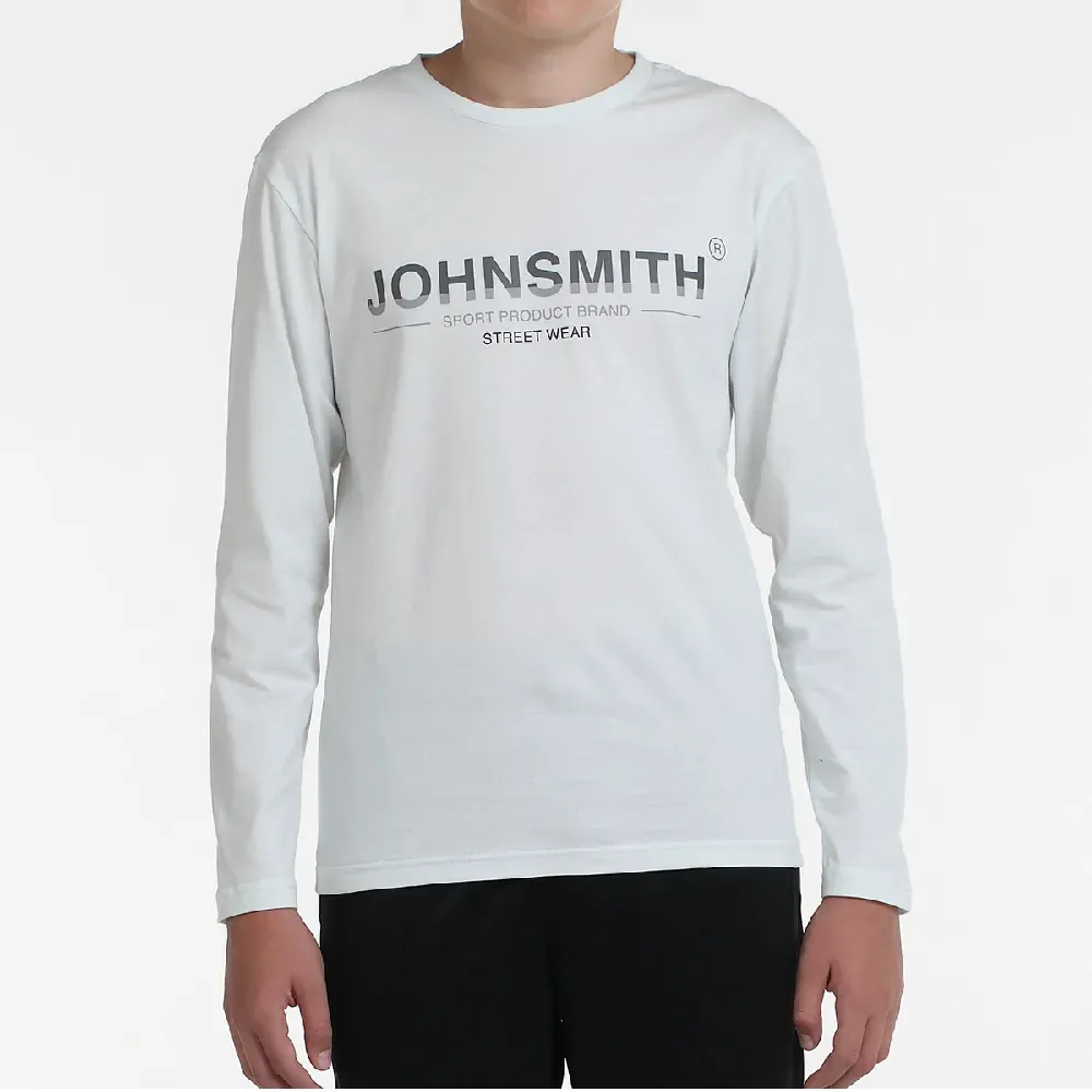 CAMISETA JOHN SMITH MANGA LARGA BÓVEDA AZUL MARINO JR Verde — color Verde
