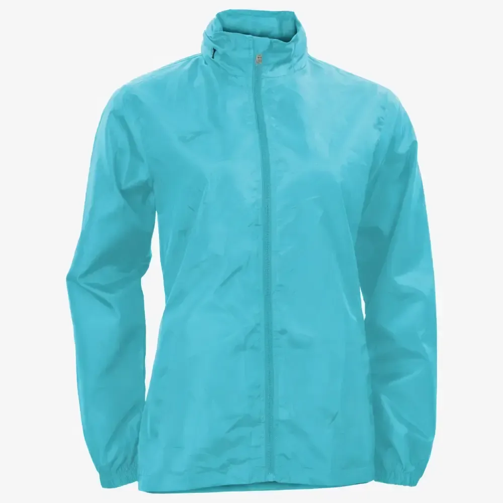 CHUBASQUERO JOMA MUJER GALIA TURQUESA 900037.010 | IMPERMEABLE LIGERO ENTRENAMIENTO — color Turquesa