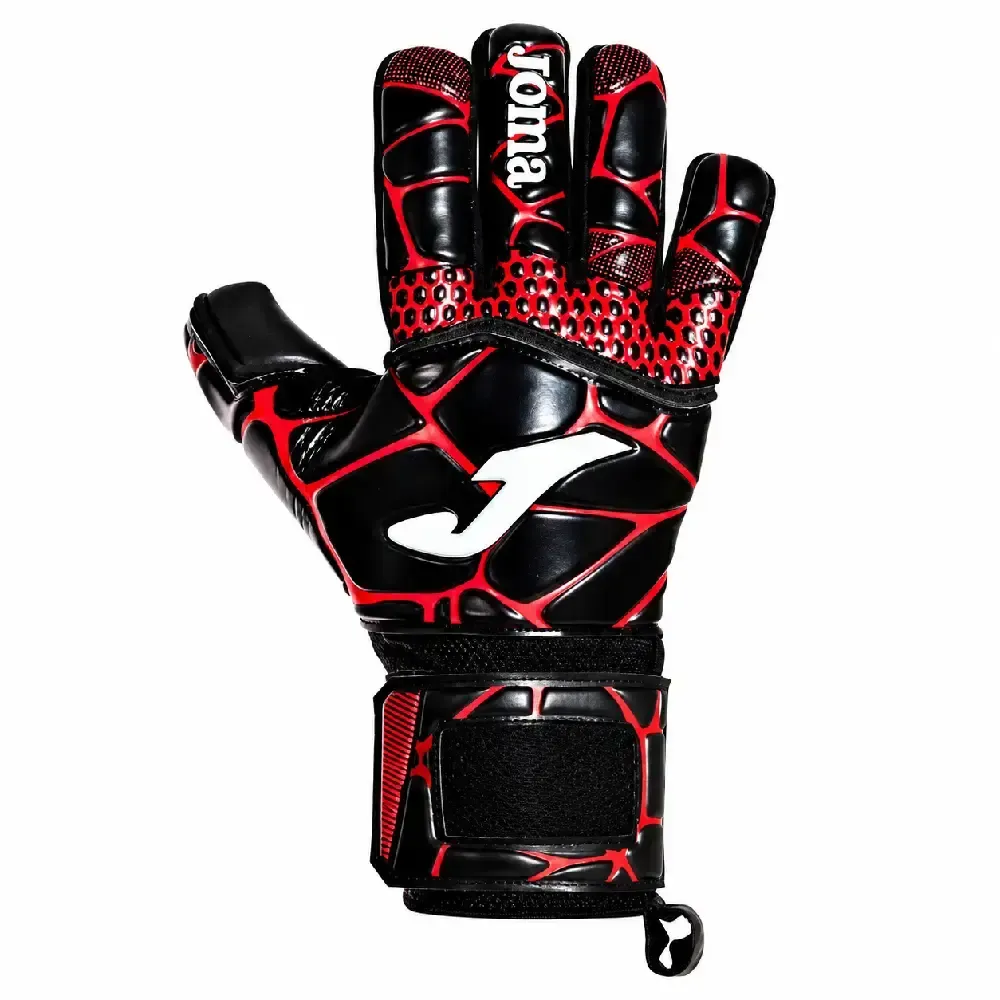 GUANTES PORTERO JOMA GK‑PRO NEGRO ROJO 400908.106 | AGARRE PROFESIONAL