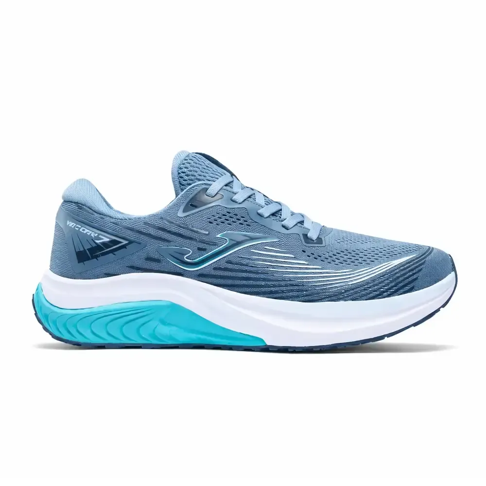 ZAPATILLA JOMA VICTORY 7 RVICTW2612 GRIS CLARO | RUNNING HOMBRE AMORTIGUACIÓN — color Azul Cobalto