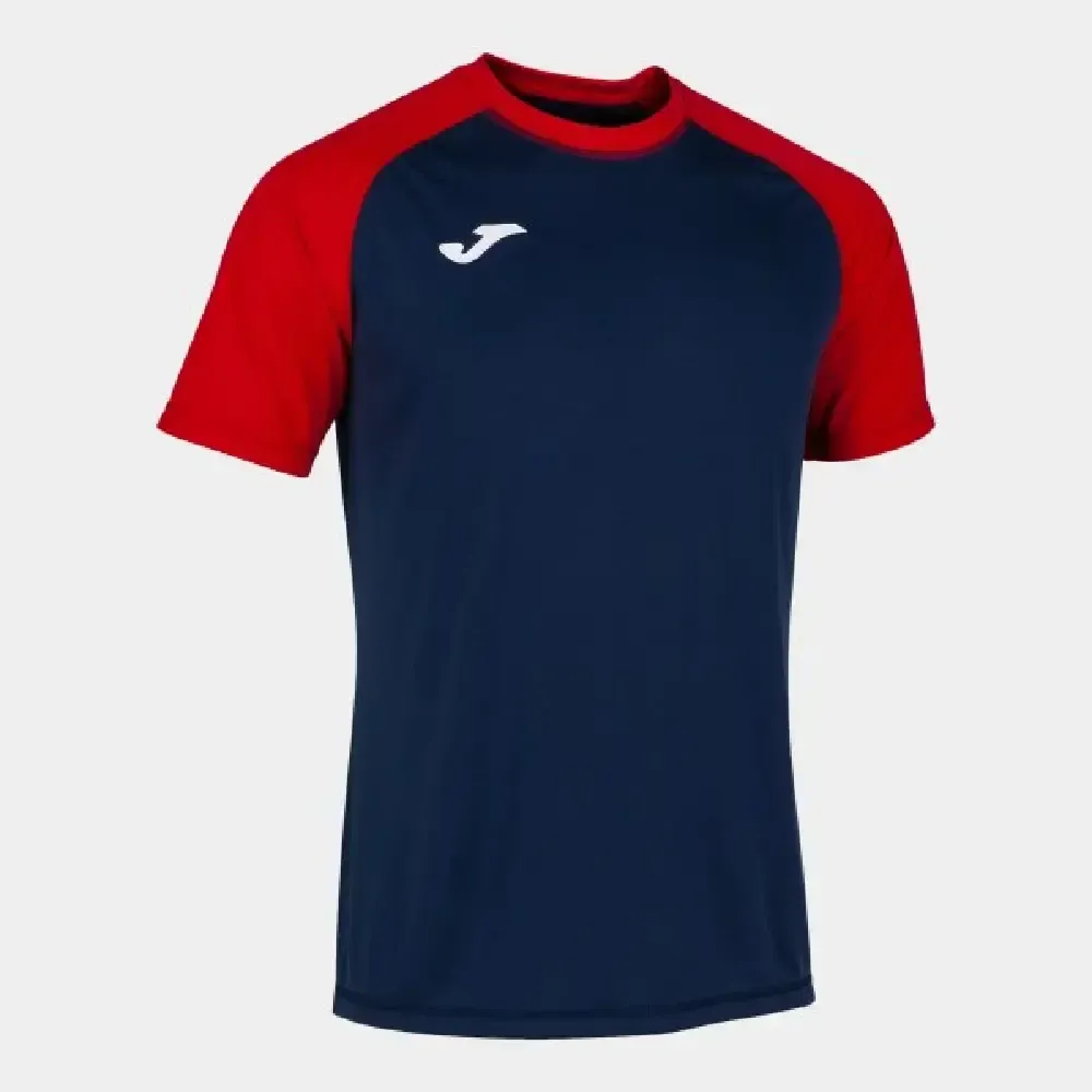 CAMISETA JOMA TEAMWORK MARINO ROJO 102218.106 | MANGA CORTA ENTRENAMIENTO Y DEPORTE — color Marino