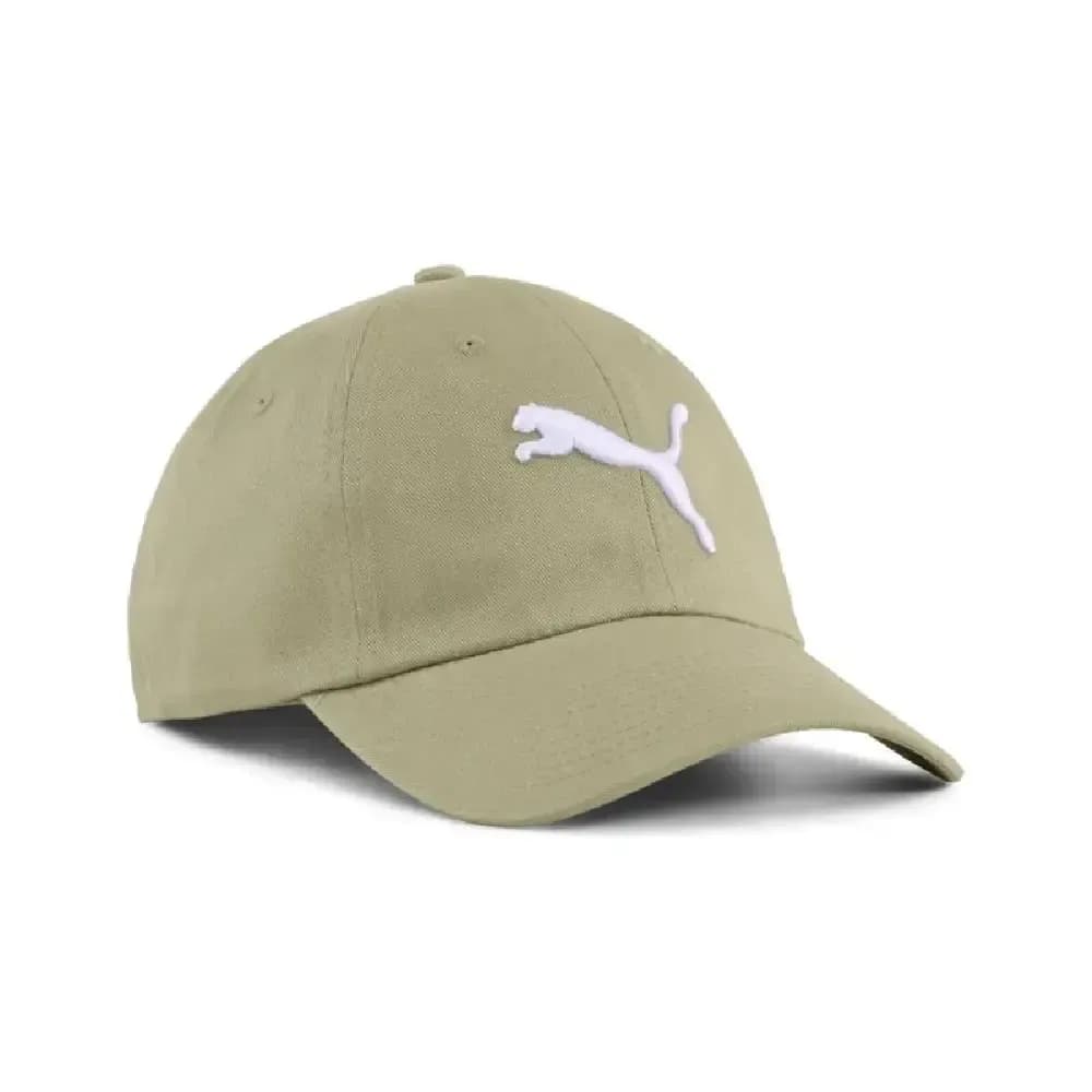 GORRA PUMA ESS CAT BB CAP KAKI UNISEX LIFESTYLE AJUSTABLE VISERA CURVA — color KAKI