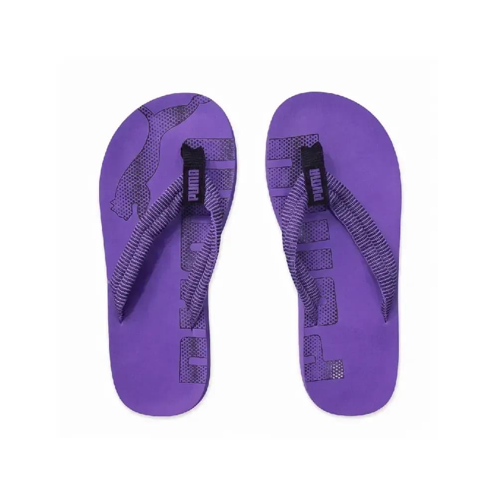CHANCLAS PUMA NIÑA LOGO LILA | LIGERAS CÓMODAS VERANO PISCINA PLAYA — color Lila