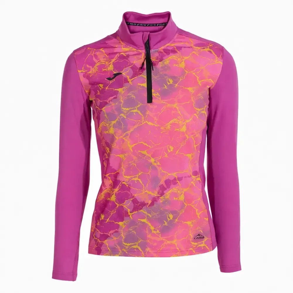 SUDADERA JOMA TRAIL DEVA MUJER ROSA 902630.522 | RUNNING MONTAÑA ENTRENAMIENTO — color Rosa