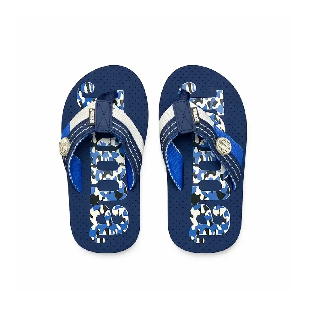 CHANCLAS JOHN SMITH JR AZUL DEDO P | LIGERAS CÓMODAS VERANO PISCINA PLAYA NIÑO — color Azul