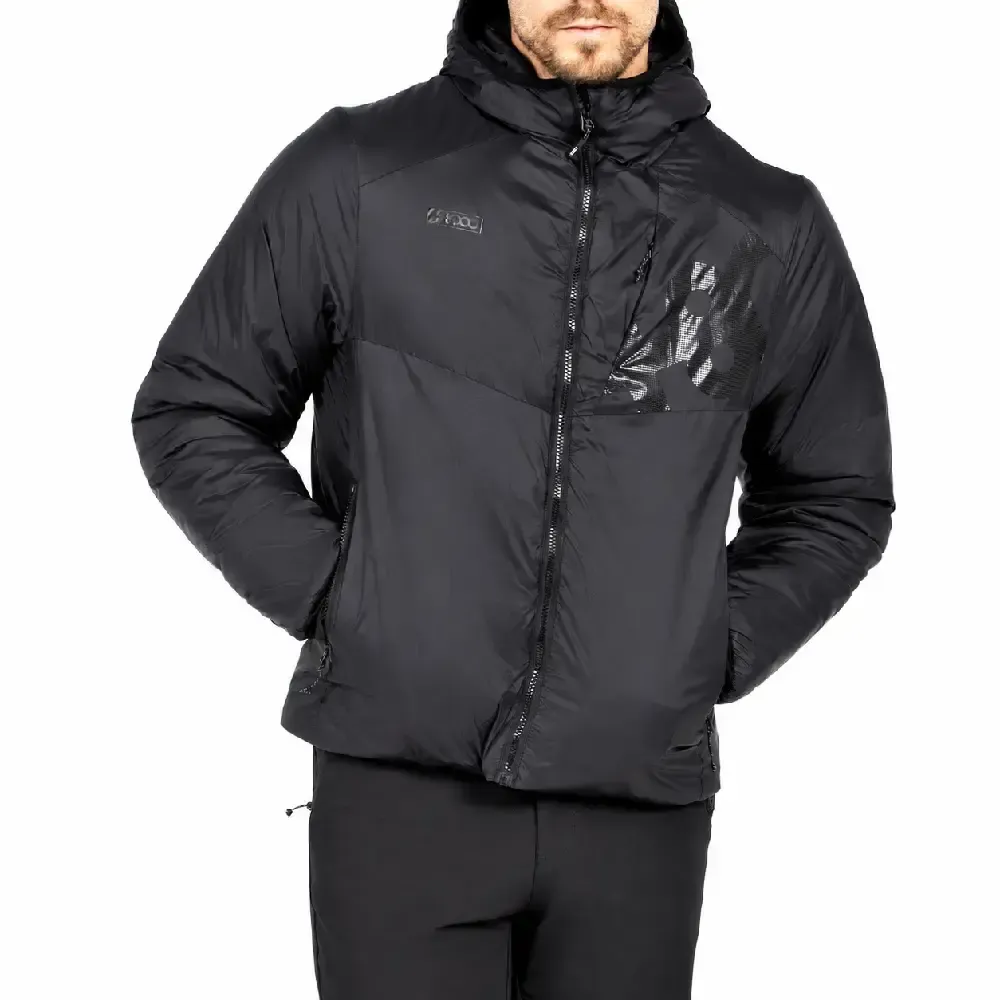 ANORAK +8000 MONTEMAY CABALLERO NEGRO | OUTDOOR MONTAÑA TEJIDO TÉCNICO — color Negro