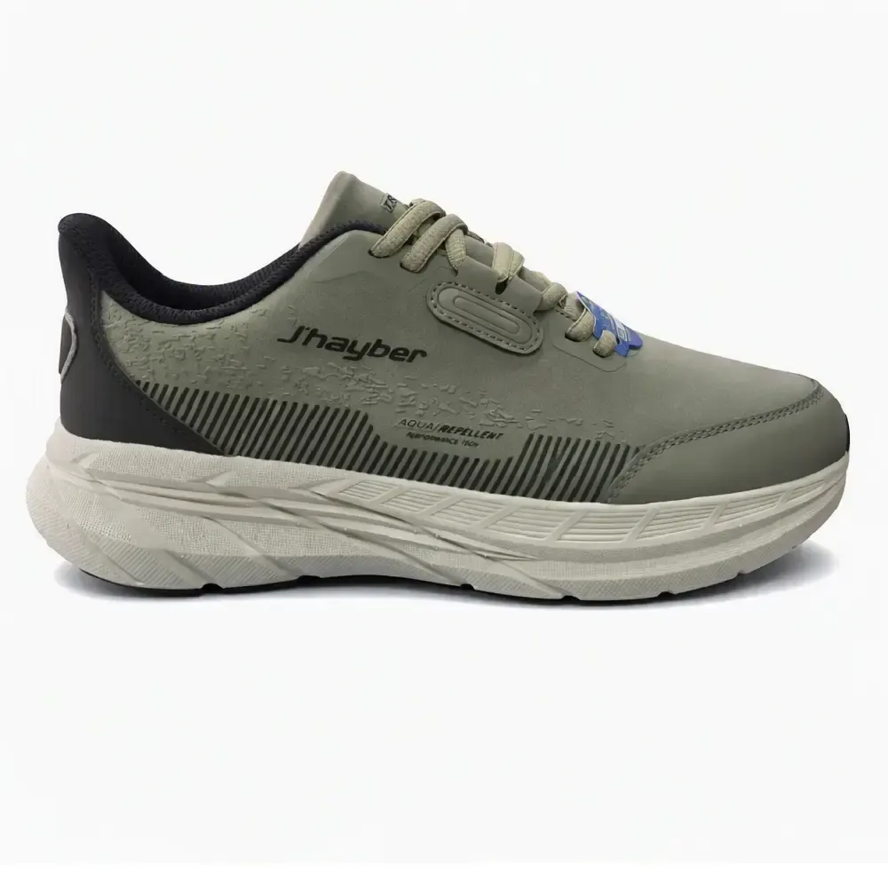 ZAPATILLAS JHAYBER TAPID KAKI TRAIL CABALLERO ZA52654 | RUNNING MONTAÑA AQUA REPELENT — color KAKI