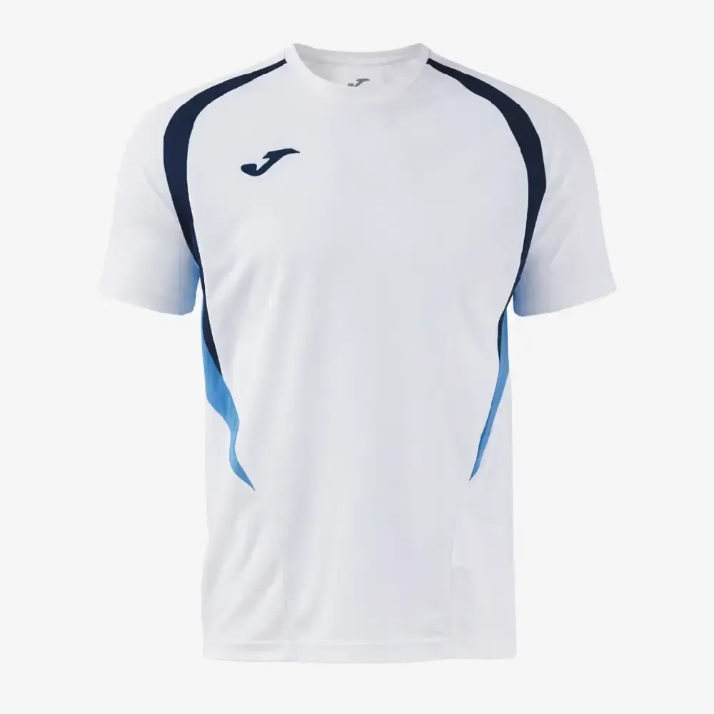 CAMISETA JOMA CHAMPIONSHIP 20 BLANCO CELESTE 105164.283 | ROPA DEPORTIVA ENTRENAMIENTO — color Blanco
