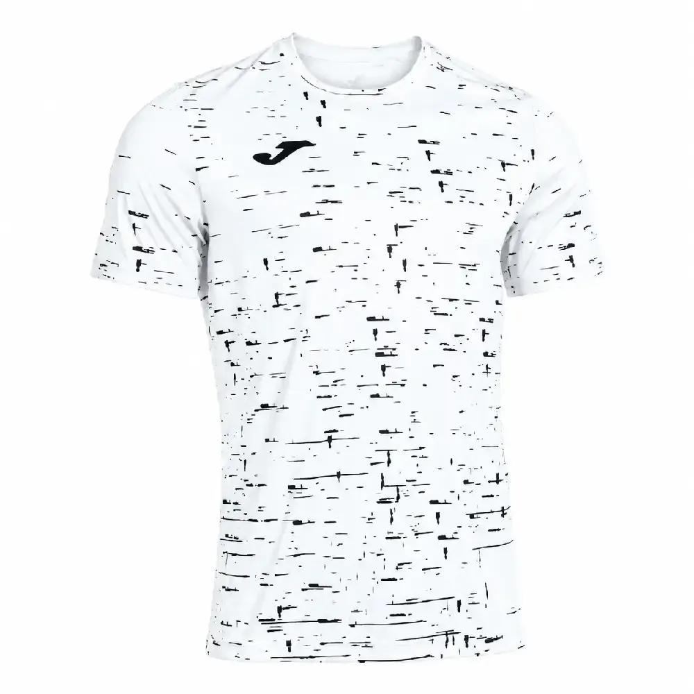 CAMISETA MANGA CORTA JOMA PRO TEAM BLANCO NEGRO 104361.201 | ROPA DEPORTIVA ENTRENAMIENTO